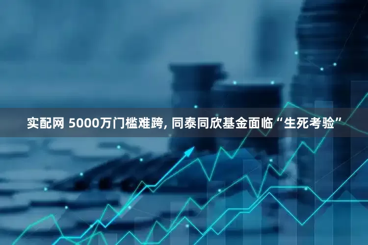 实配网 5000万门槛难跨, 同泰同欣基金面临“生死考验”