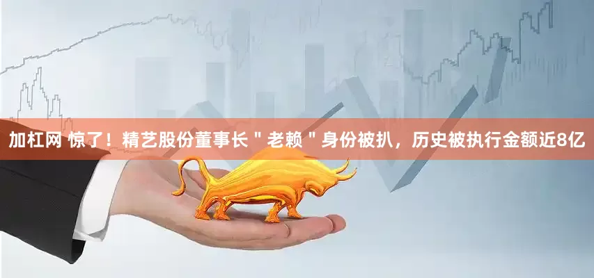 加杠网 惊了！精艺股份董事长＂老赖＂身份被扒，历史被执行金额近8亿