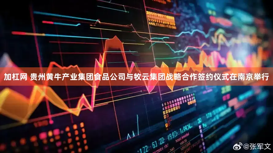 加杠网 贵州黄牛产业集团食品公司与牧云集团战略合作签约仪式在南京举行